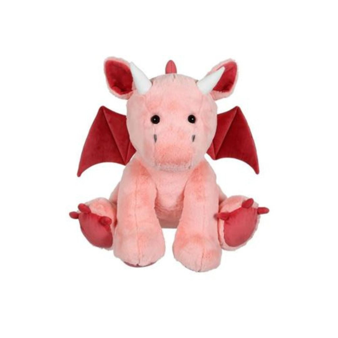 Gipsy Toys - Peluche - Dragon Floppy - 30cm - Rose