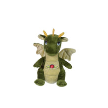Gipsy Toys - Dragon sonore 20 cm Vert - Peluche pour Enfant