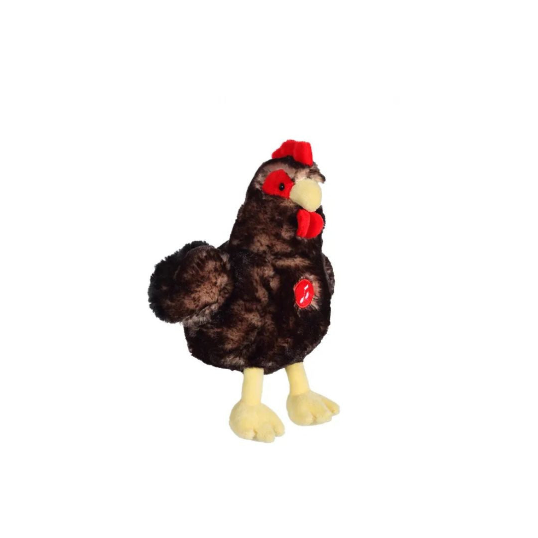 Gipsy Toys - Peluche - Poule Noir Sonore - 22 Cm