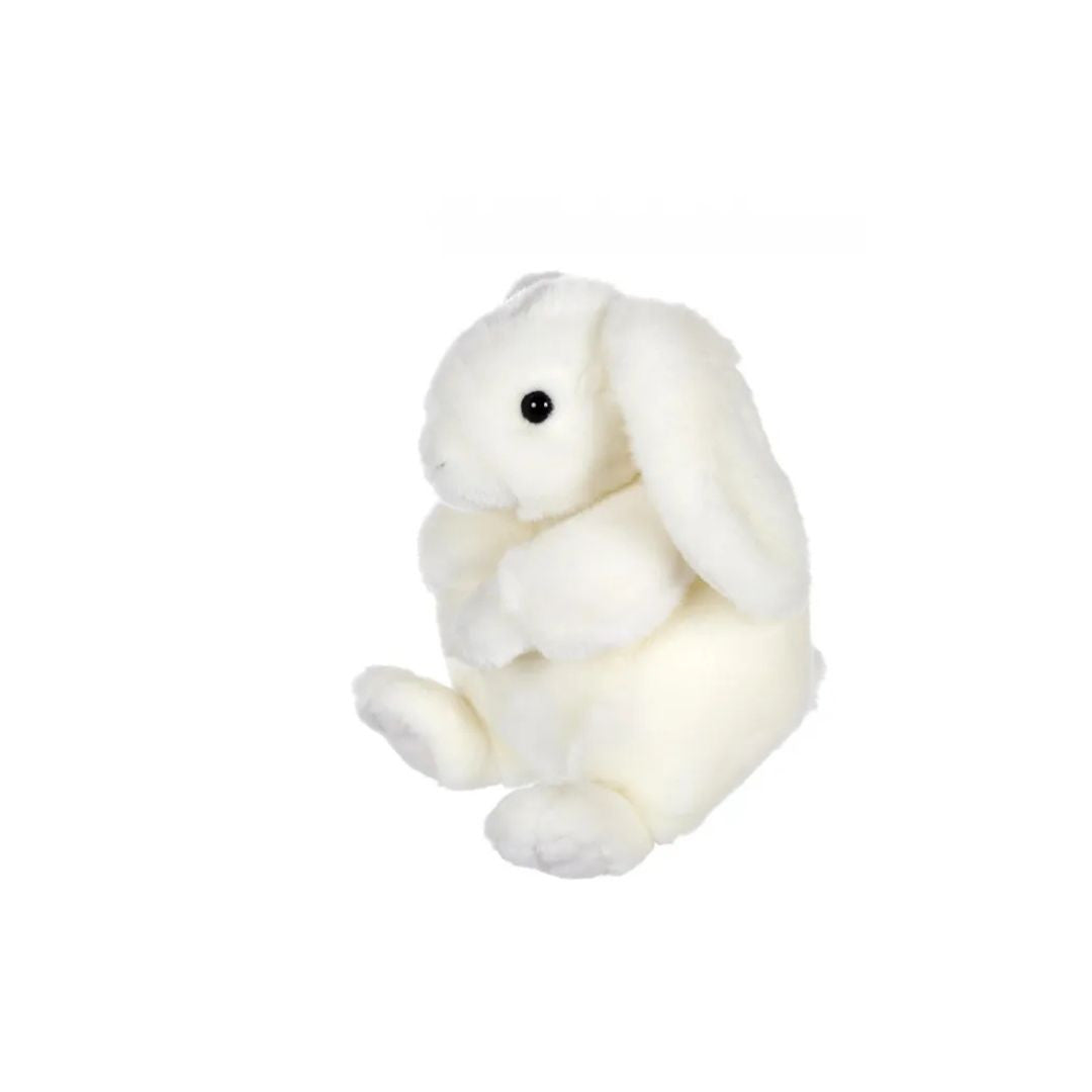 Gipsy Toys - Peluche - Lapinous Assis Blanc - 22 cm