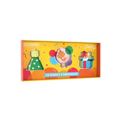 Chef Club - Emporte pièces les Biscuits d'Anniversaire