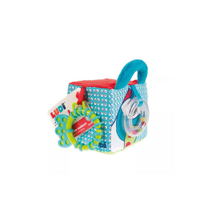 Ludi - Cube d’éveil en tissu « Jungle »