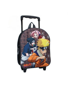 Mybagstory - Trolley Naruto Enfant Garçon – Sac à dos à roulettes 32 cm